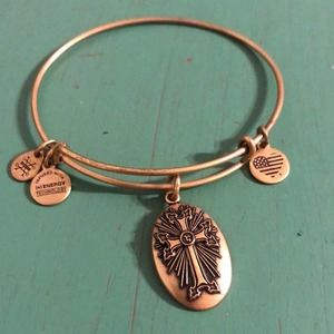 Alex and Ani Cross Bracelet